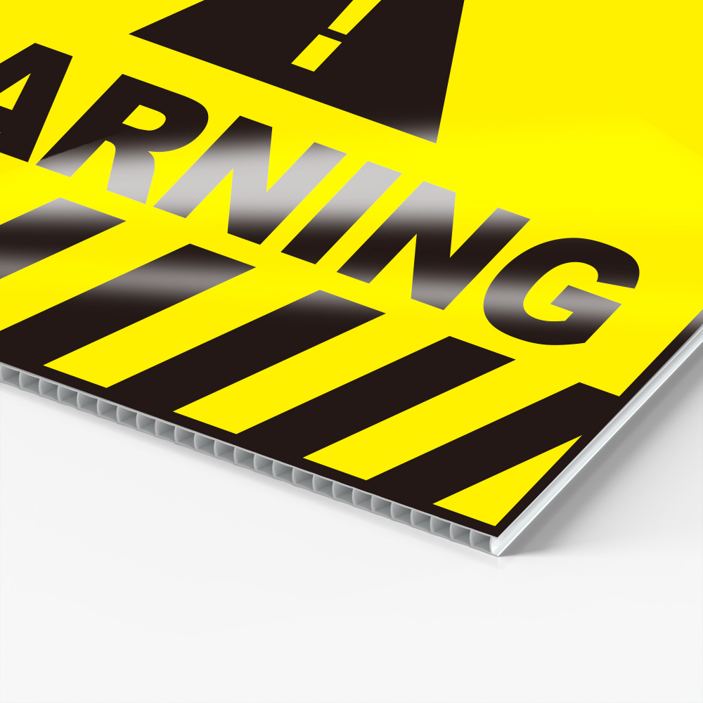 reflective coroplast sign