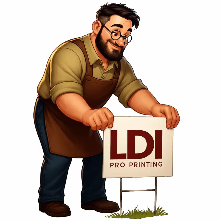 ldi pro printing yard signs with yard sign cameron