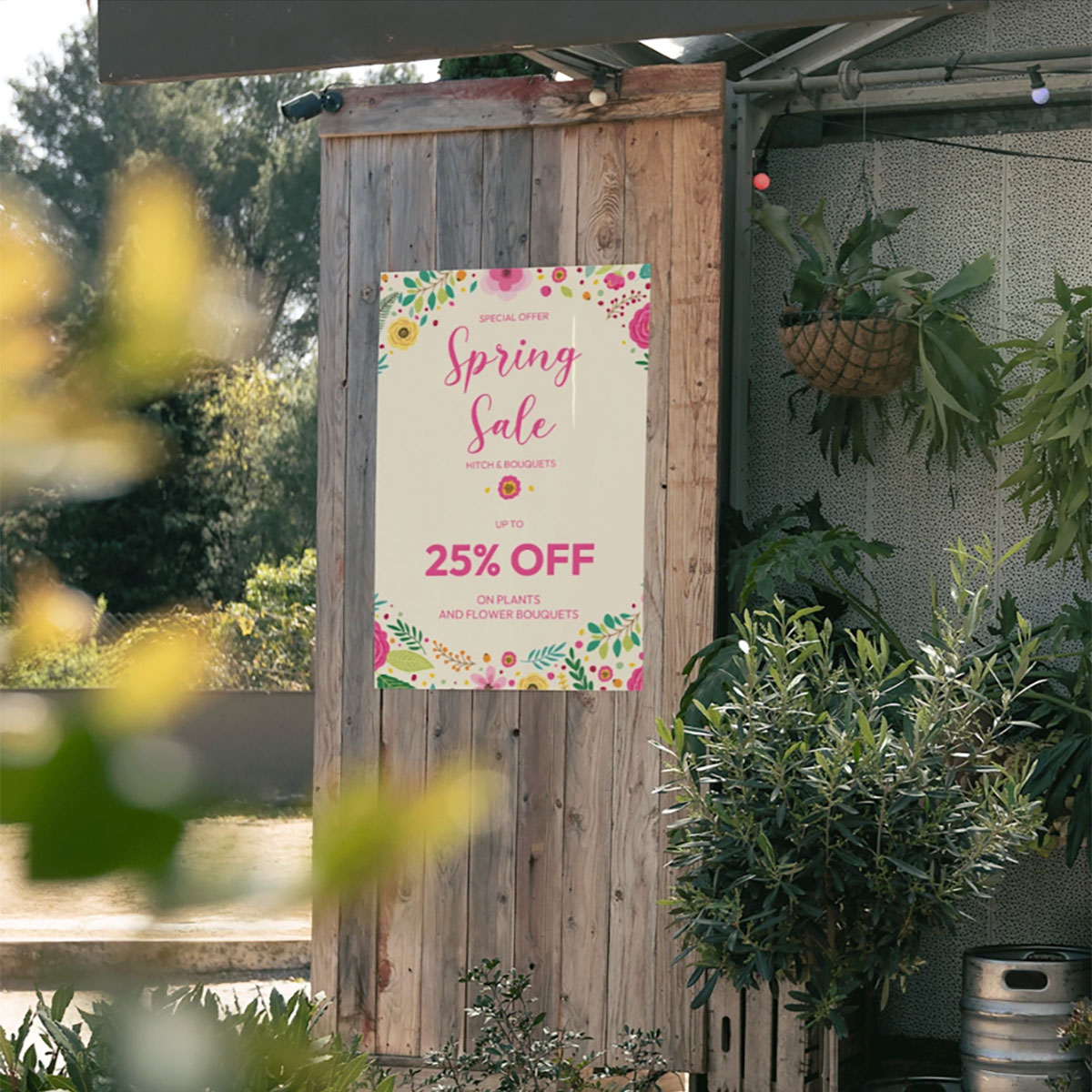 outdoor poster