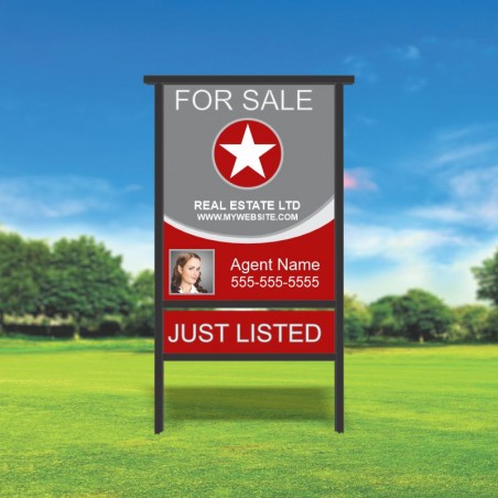 Real Estate Sign Frame