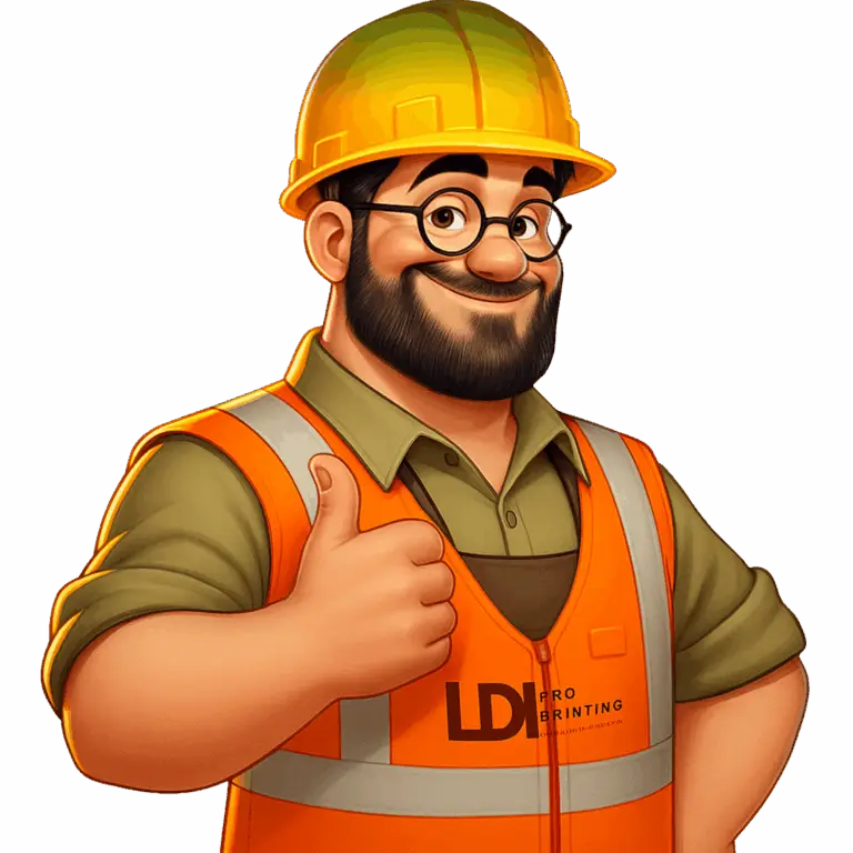 LDI Cameron as construction worker