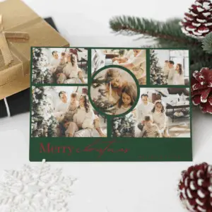 Green Photo Card (5x7-CP12)