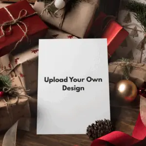 Upload Your Own Design Holiday Card