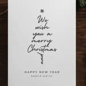 Black and White Simple (5x7-CNP2)