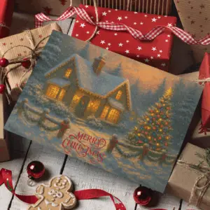 Snowy Christmas (5x7-CNP8)
