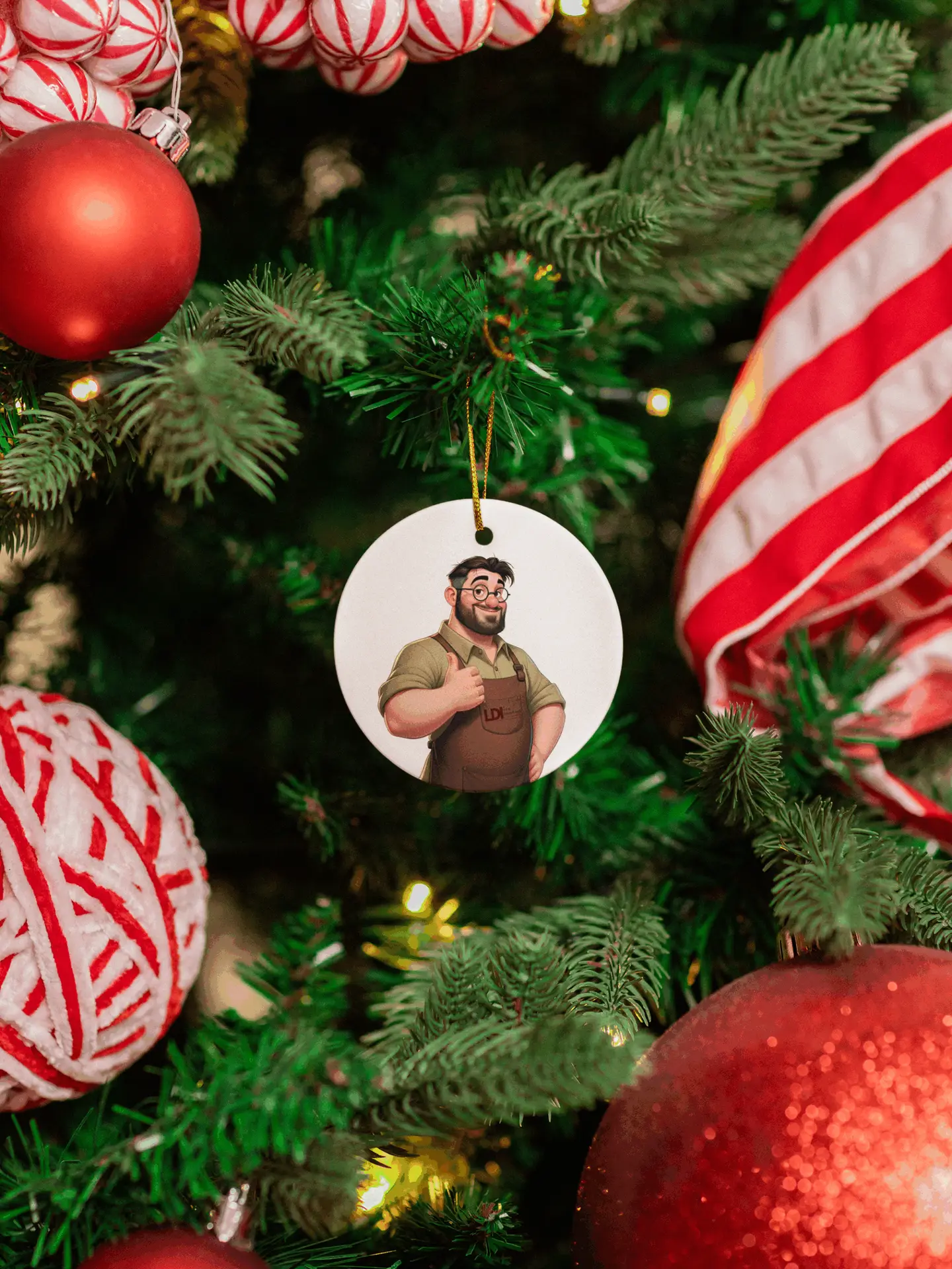 Metal Christmas Ornament